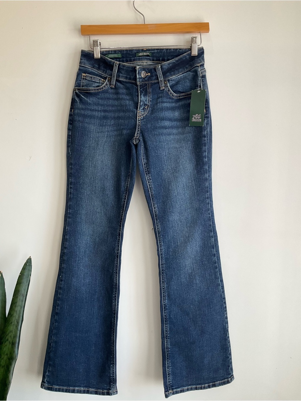 wild fable Women's Medium Dark Blue Bootcut Jeans